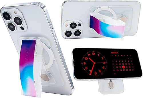 Miniatura 1 de LoveHandle PRO MagSafe - Agarre magnético compatible con soporte para teléfono inteligente y tableta, anillo MagSafe incluido, se adapta a todos los