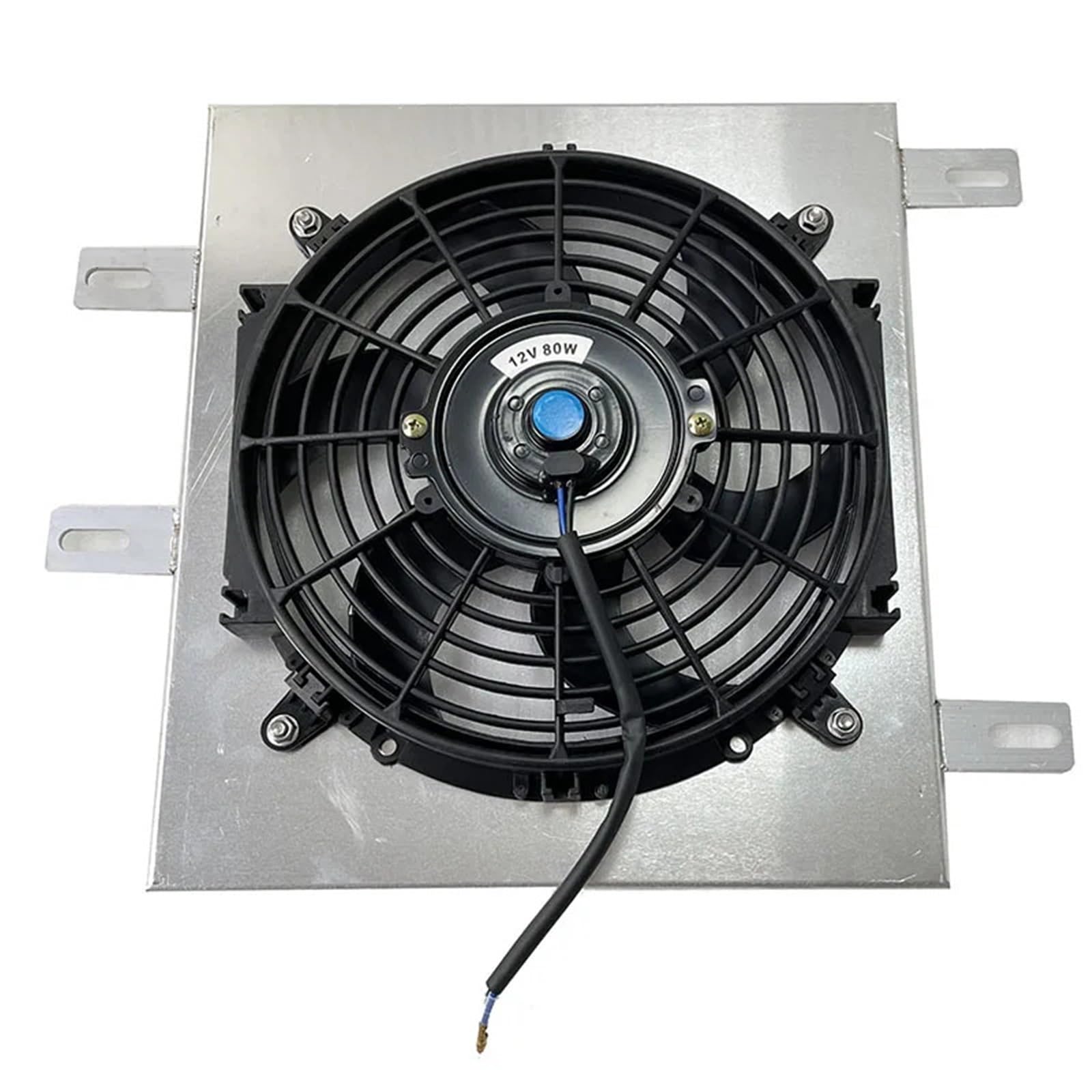 Cooler Osłona chłodnicy aluminiowej wentylatora do 92-00 Honda Civic EK EG B16 B18 D15 D16(Fan with shroud)