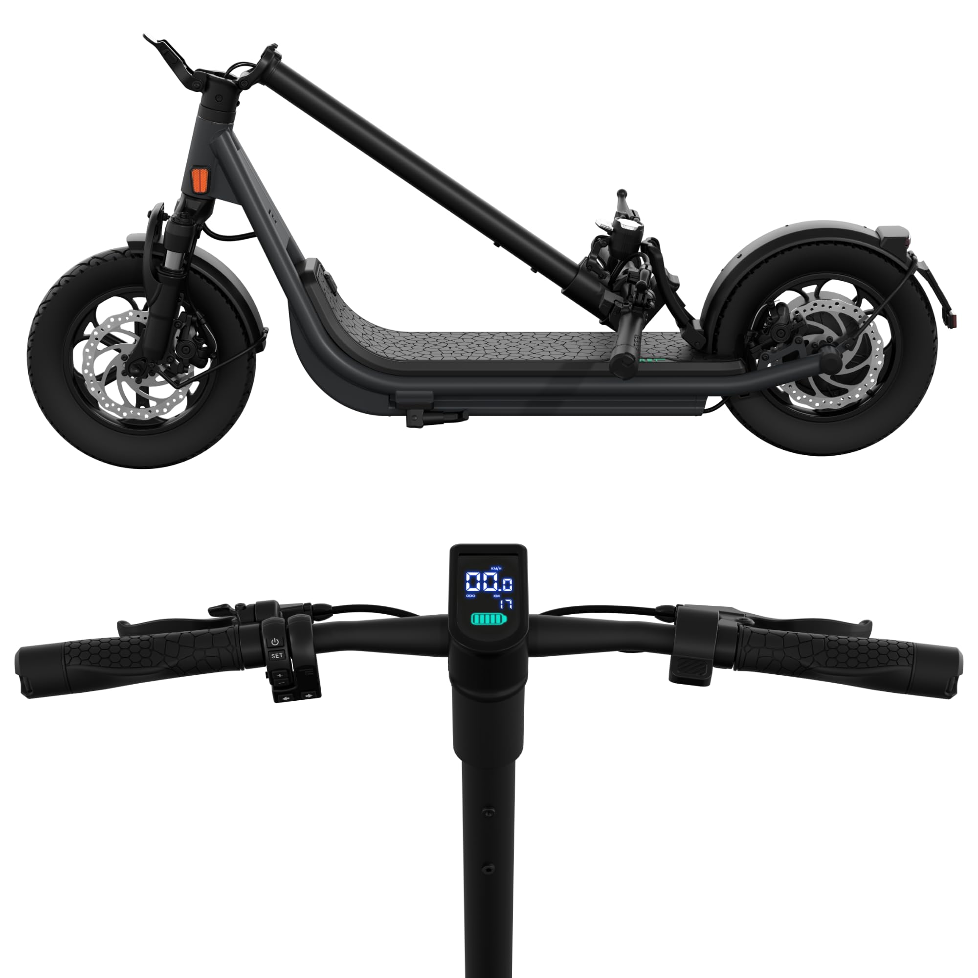 Egret X Serie - Prime, Ultra, Core+, Elektroscooter, E-Scooter mit Straßenzulassung, bis 90km Reichweite, Elektroroller Erwachsene, Eroller 20 kmh, App, Zuladung 130kg