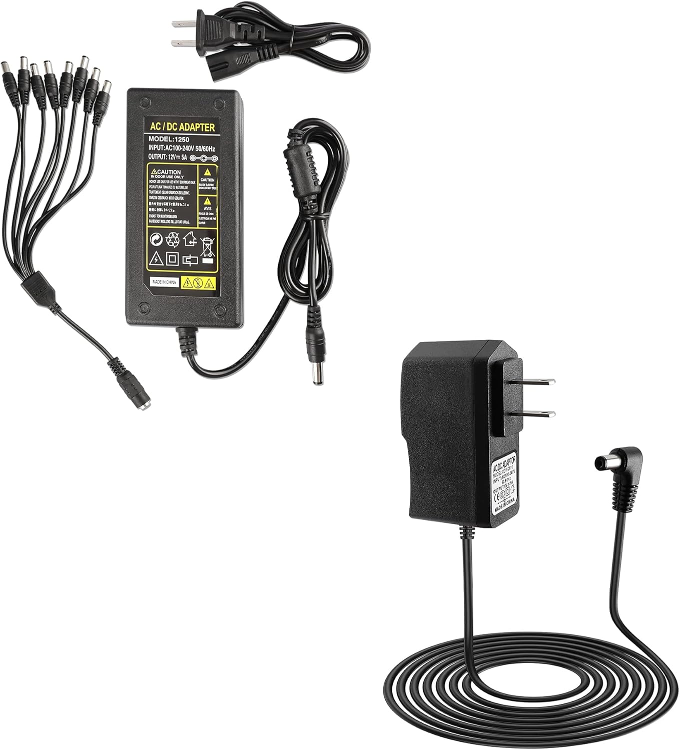 12V 5A Security Camera Power Adapter (6V AC Power Adapter