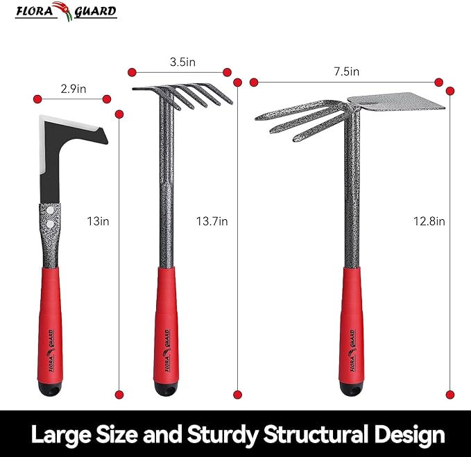 Set de 6 Utensilios para Jardín FLORA GUARD miniatura 3
