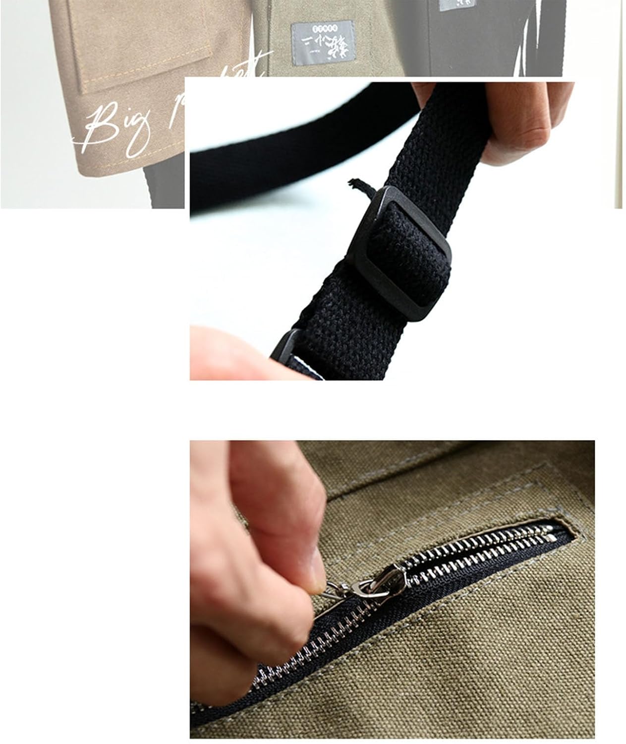 Men's Large Pocket Work Apron, Denim Canvas Cross Back Heavy Duty Adjustable Tool Apron for Gardeners Hair Painting,D
