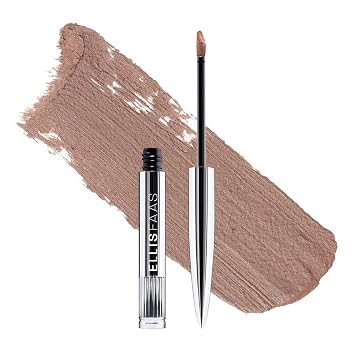 Ellis Faas Creamy Eyes Eyeshadow High Pigment, Easy to Blend, Long Lasting Shimmer Smokey Eye Travel Face Makeup Smudge Proof with Lifting, Firming Para Cress Flower Extract 107 Taupe