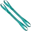 Lift Sling Straps,2 x 3 2-Ply Heavy Duty Flat Eye Lift Slings,Polyester Lifting Sling Strap Not Nylon Tree Saver Recovery Strap Web Sling Rigging Moving Tow Hoist Gear Straps 2 Pack