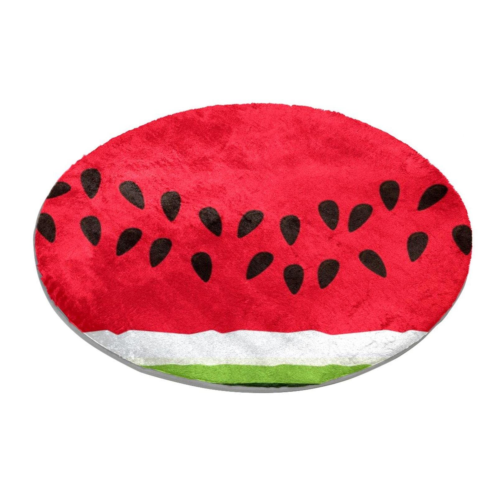 Tapis de chambre pastèque lot de 4 pour créer un coin lecture cosy au salon