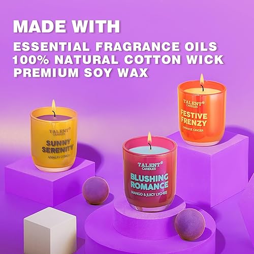 Miniatura 6 de Velas perfumadas Enjoy de la colección de velas en frasco, vela de aromaterapia de soja natural, regalo para mujeres y hombres - Amalfi Citrus