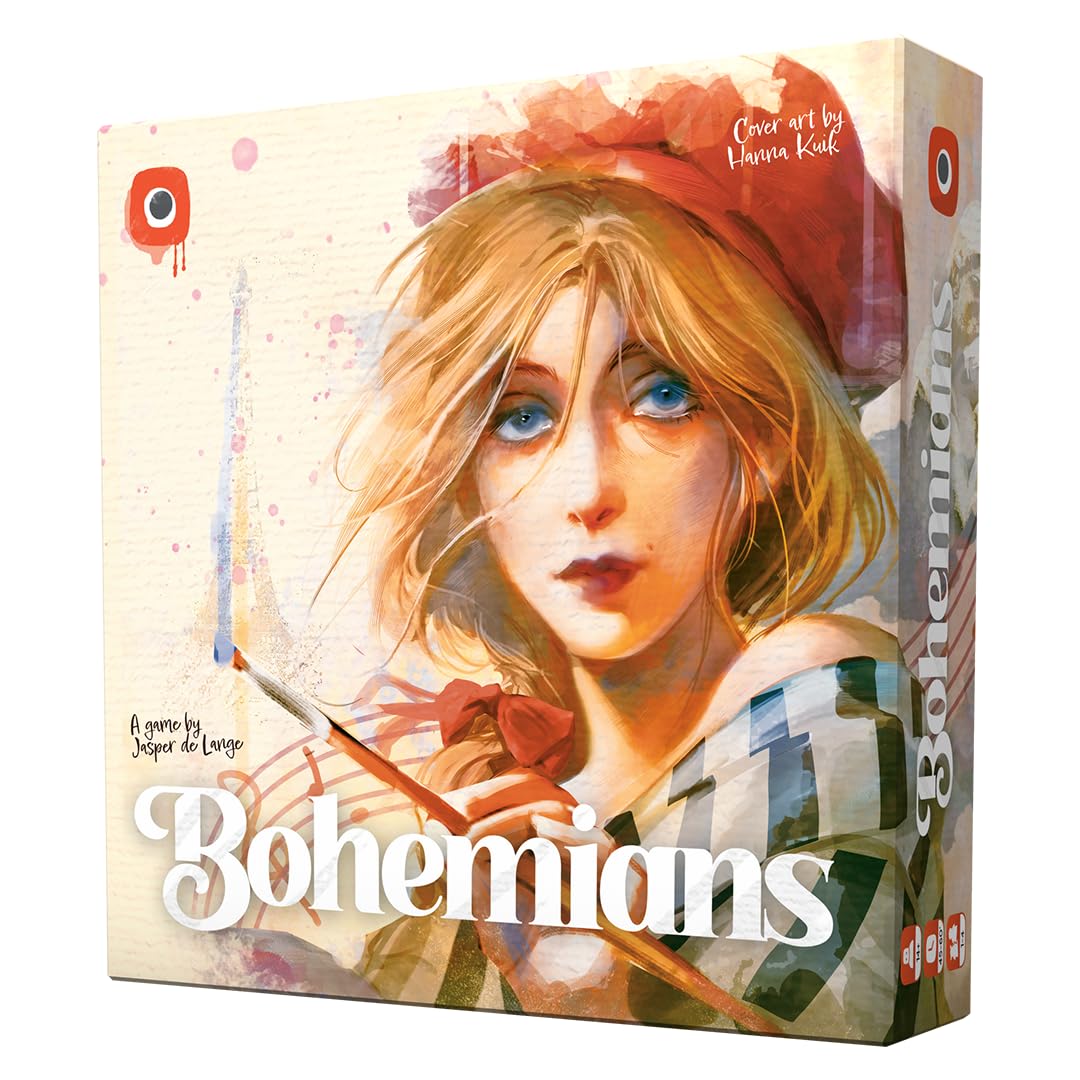 Portal Games | The Bohemians | Narrative Card Board Game, Artistic Life Simulation, Historical Theme | 1 to 4 Players | 60 Minutes