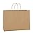 BagDream 16x6x12 Inches 50Pcs Brown Kraft Paper Bags with Handles Bulk, Large Gift Bags for Shopping, Grocery, Retai, Merchandise, Party Favor Gifts, Recyclable Paper Sacks