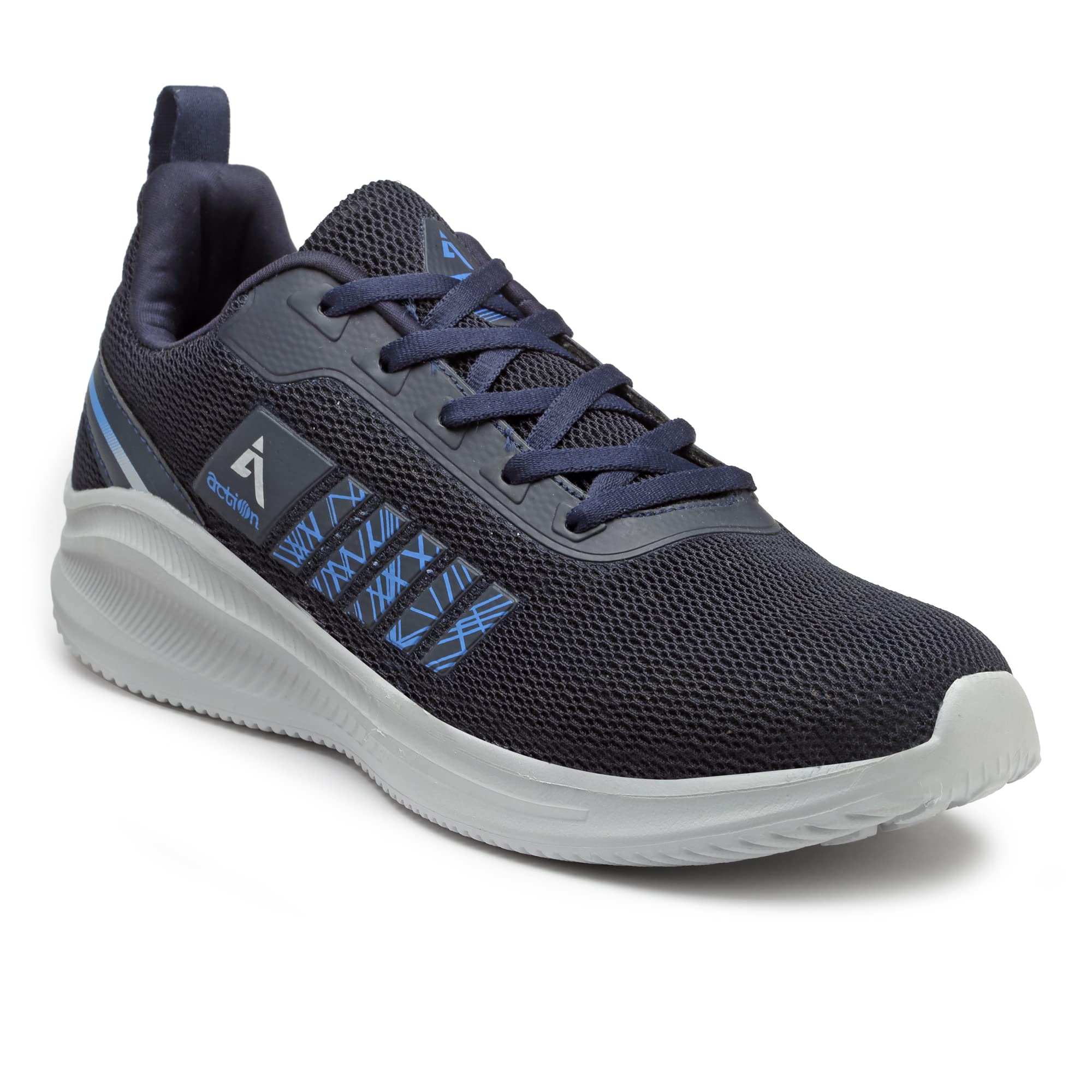 Action-ATG-650 Lightweight Comfortable Cushioned Running Sports Shoes for Men Navy-Royal-Blue (B0BTZBFSGM) Amazon Price History, Amazon Price Tracker