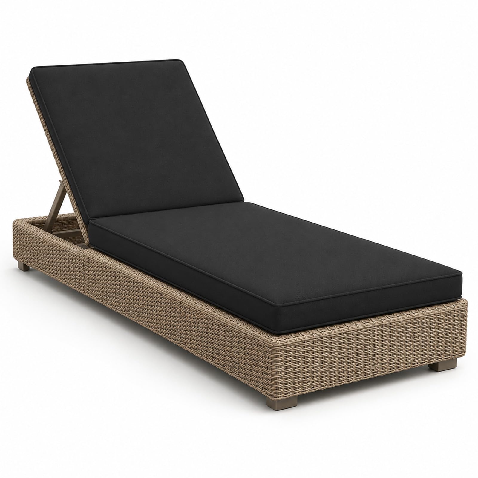 PTKG Sunlounger Cushion Double Piping Sun Lounger Cushions Only