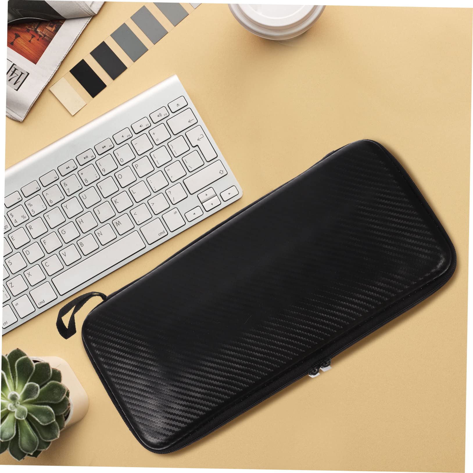 Funda para Teclado Inalámbrico Bolsa De Almacenamiento De Teclado Compatible con Keys Protección contra Golpes y Arañazos Diseño Elegante