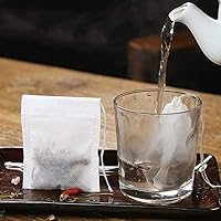 Vista 3 de Fenshine 400 Piezas Bolsas de Filtro de Té Desechables Bolsas de Té Vacías con Cordón Sellable Bolsas Infusoras de Té para Té de Hoja Suelta