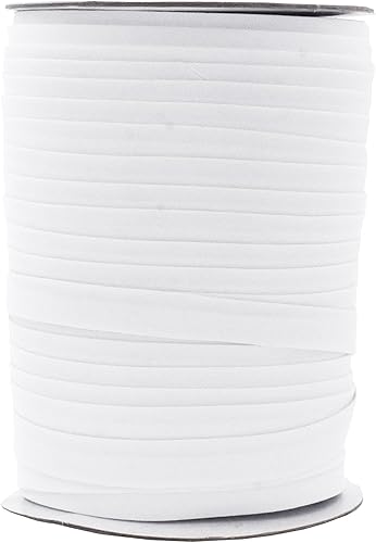 Cinta bies de doble pliegue para costura, encuadernación, dobladillo, ribetes, parches por Mandala Crafts.