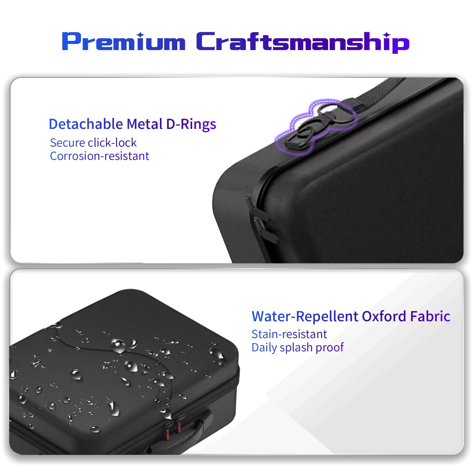 Gaekol Switch 2 Custodia per Nintendo Switch 2 (2025), custodia rigida portatile con protezione completa, custodia da viaggio con 18 slot per schede di gioco, borsa da trasporto impermeabile per