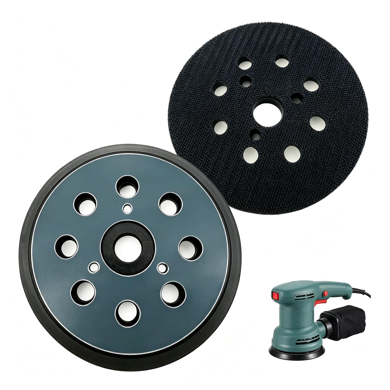 5 Inch 8 Hole Orbital Sander Pad Replacement Sander Backing Pad