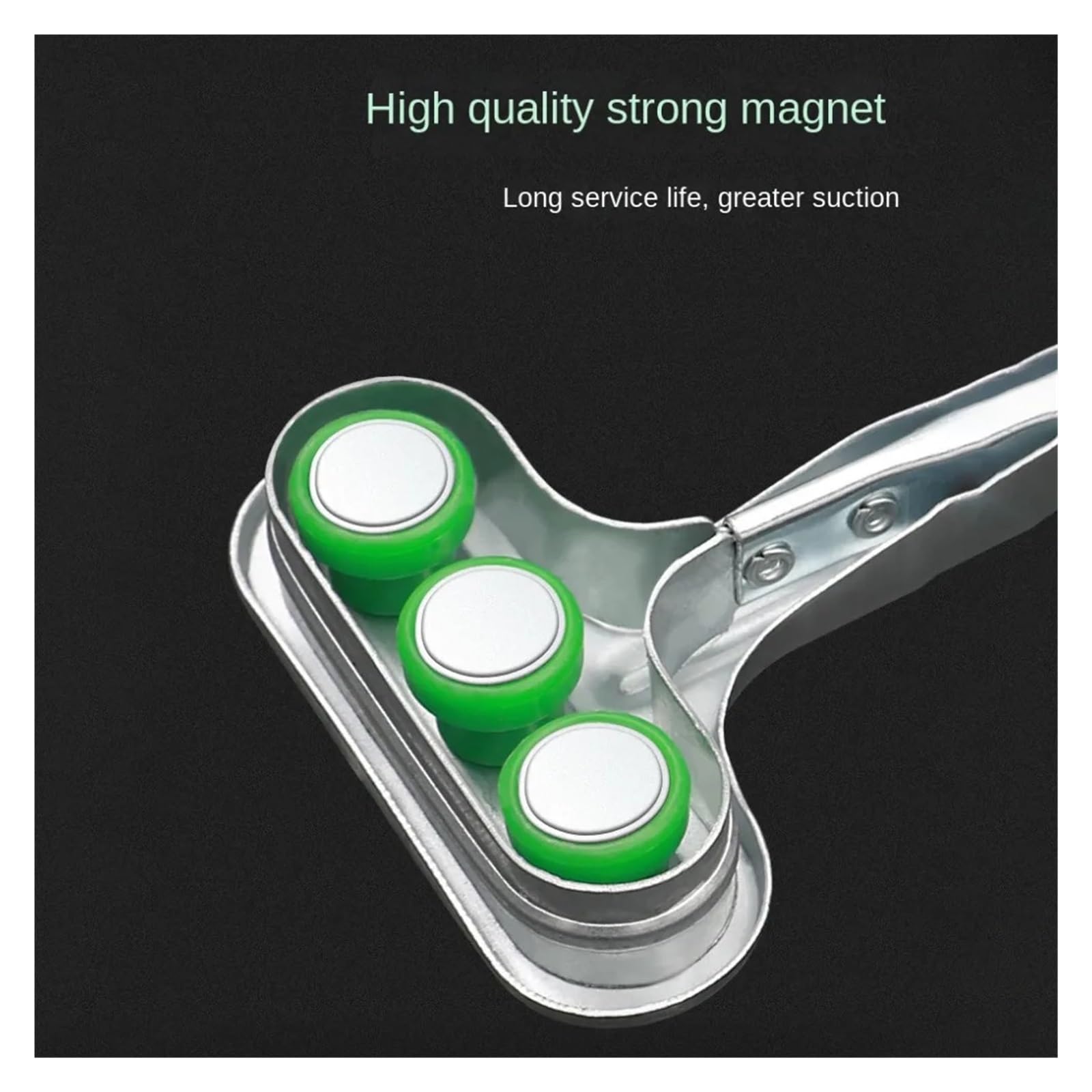 Herramienta magnética para recoger objetos pesados Herramienta de recogida de garra de acero con alto contenido de carbono, abrazadera de mano Industrial magnética fuerte, pinzas elevadoras manuales d