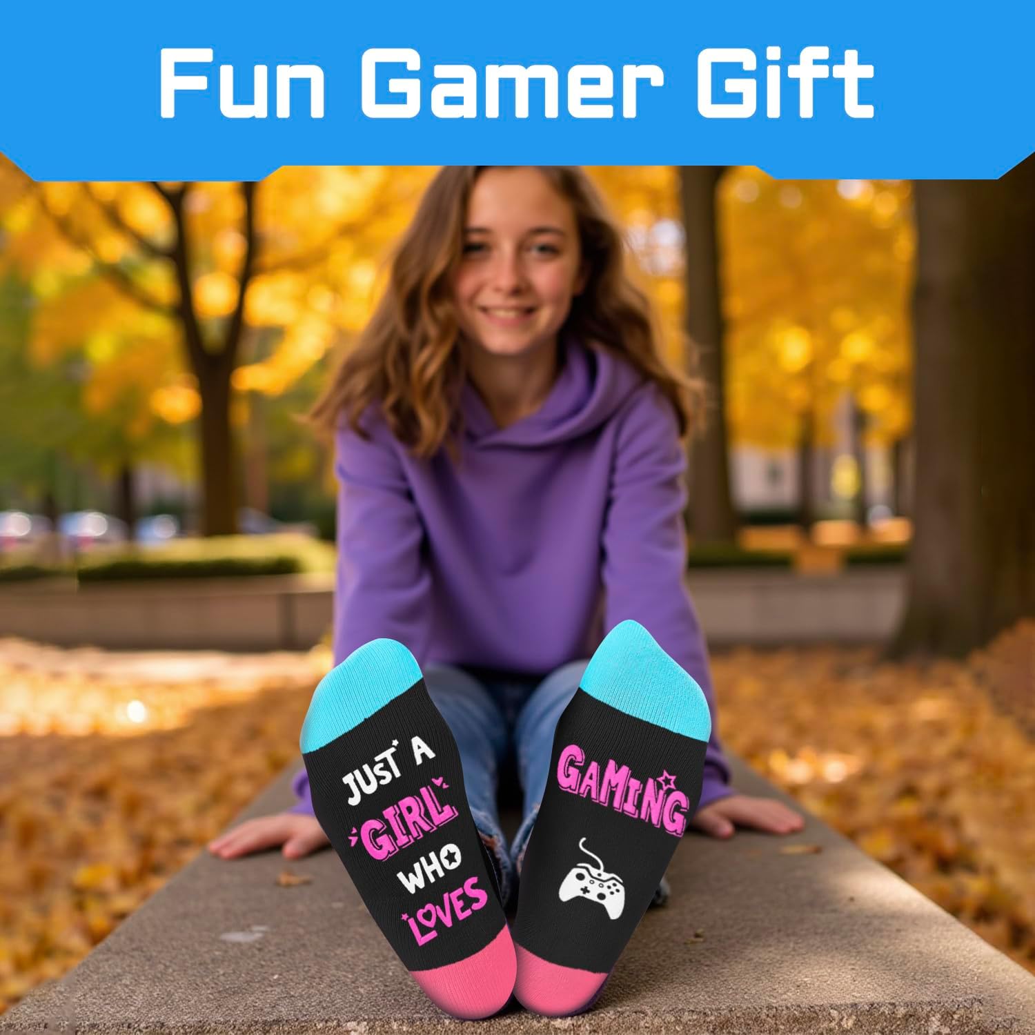 Horror Movie Gifts for Girls - Acting Gifts for Actors, Anime Stuff, Gamer Socks - Image 4