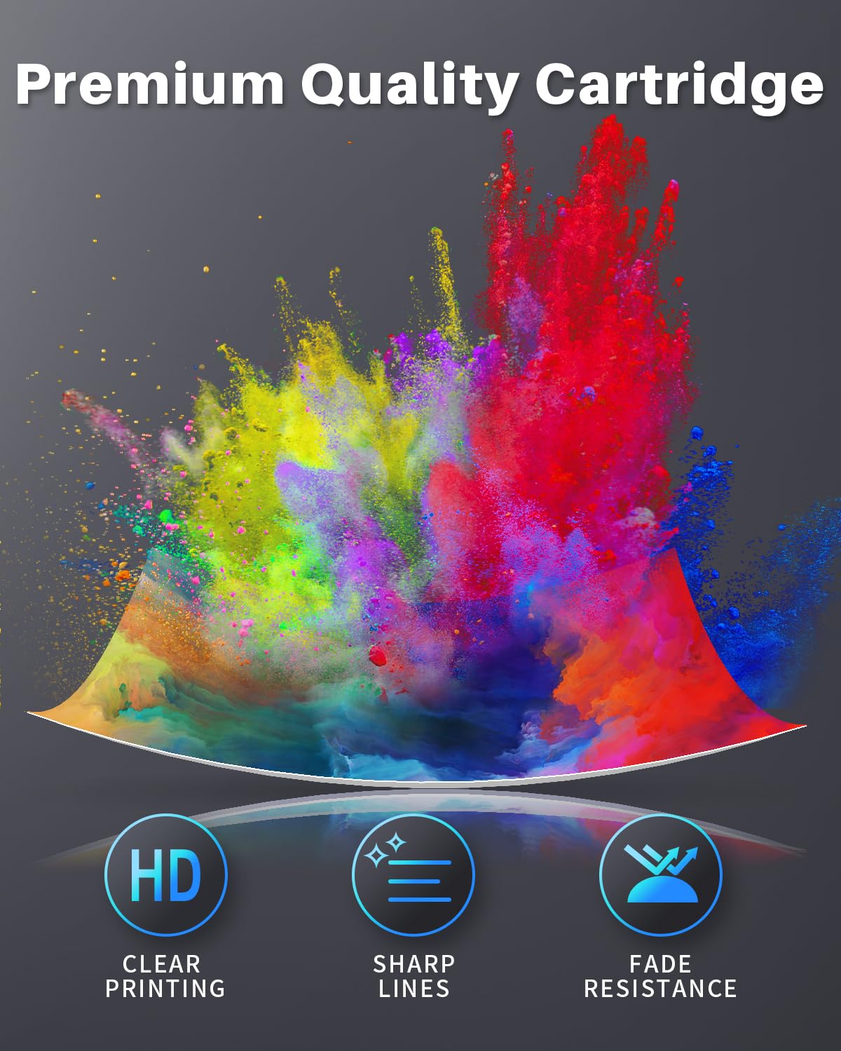 INK4U TN247 TN-247 Cartucce di Toner Compatibile per Brother TN247 TN 243 Compatibile per Brother DCP-L3550CDW MFC-L3770CDW MFC-L3750CDW MFC-L3710CW MFC-L3730CDN HL-L3210CW HL-L3230CDW (4-Pack)