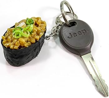 Amazon.co.jp: 食品サンプルキーホルダー 食べちゃいそうな納豆