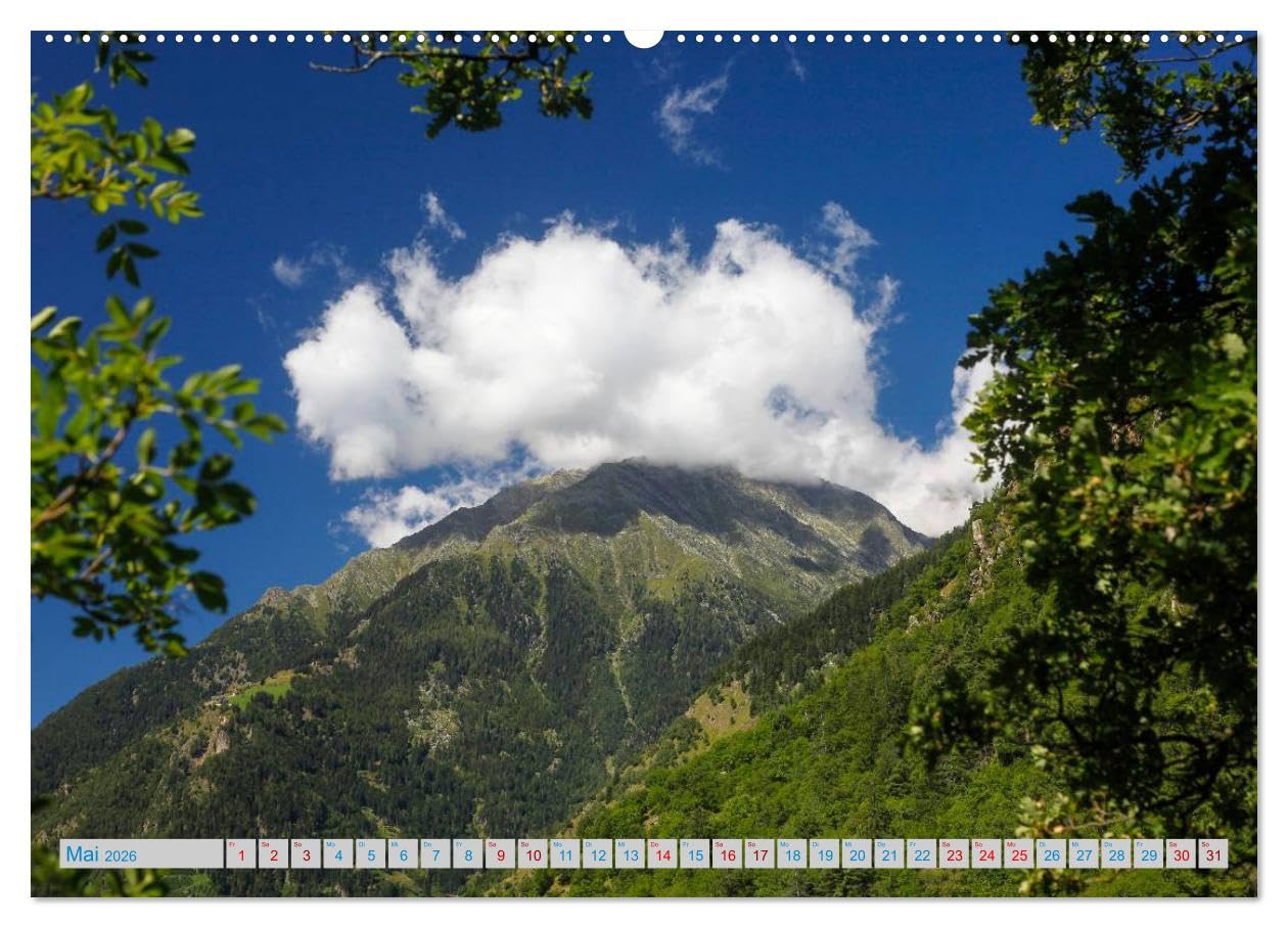 Schönes Südtirol (Wandkalender 2026 DIN A2 quer), CALVENDO Monatskalender: Stimmungsvolle Farbfotografien aus Südtirol. (CALVENDO Orte)