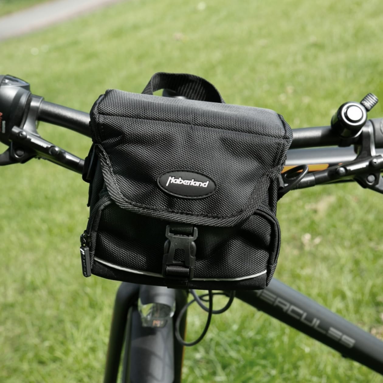Haberland Mini 2 ltr. Fahrrad Lenkertasche schwarz