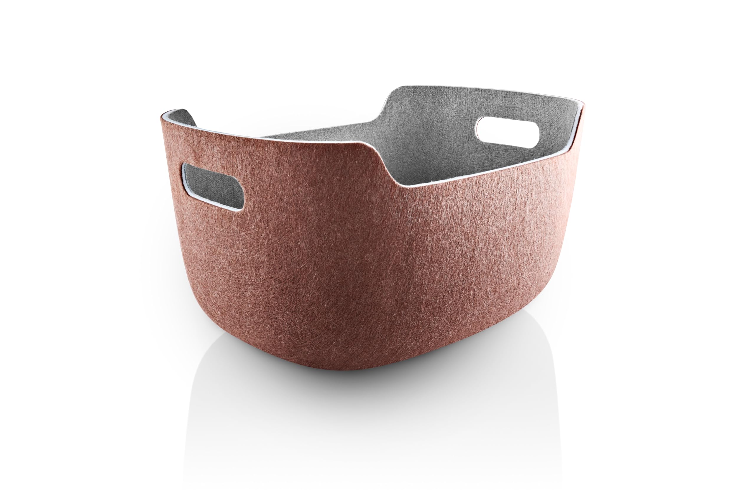 EVA SOLO | Cesta ordenada 40x29x22cm Castaño | Almacenamiento versátil para juguetes, libros y suministros de oficina | Casa bien organizada con diseño y funcionalidad daneses | Castaño