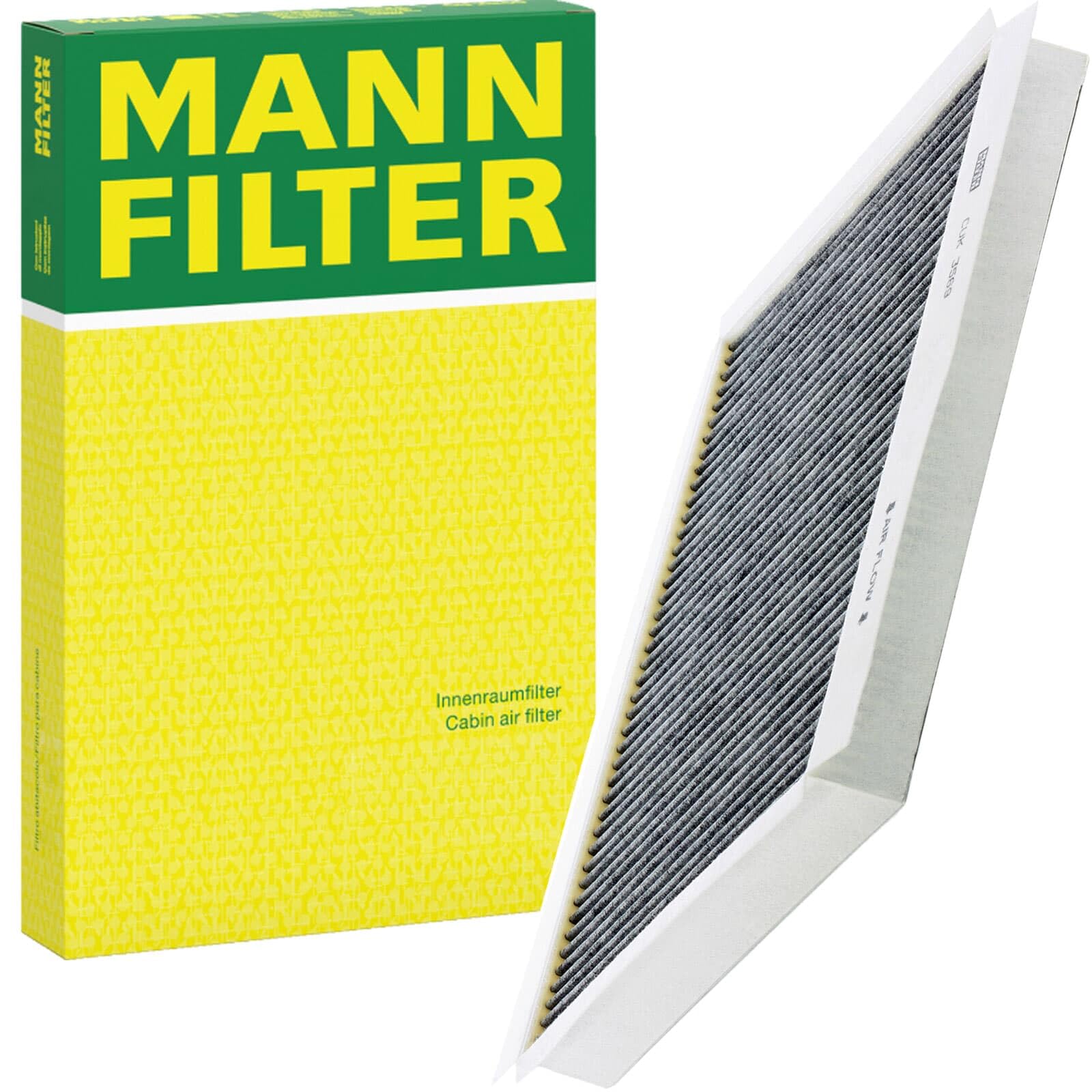 Mann Filter Inspektionspaket | C4312/1 (LX1845)+CUK3569 (LAK307)+HU7010Z+56424+Mn, Inspektionspaket & kit