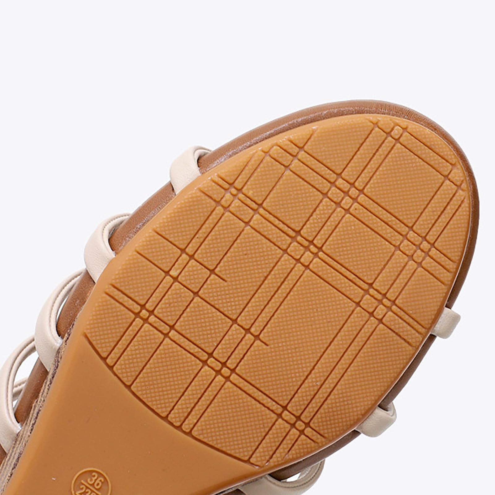 Sandali estivi da donna con tacco cavo, punta tonda e punta aperta, comodi e alla moda.