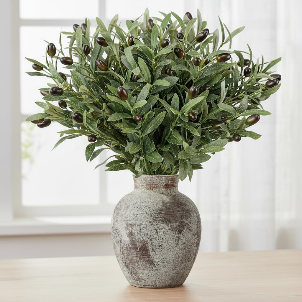 Photo 1 of Leftover 12-Piece 18-Inch Artificial Olive Branches