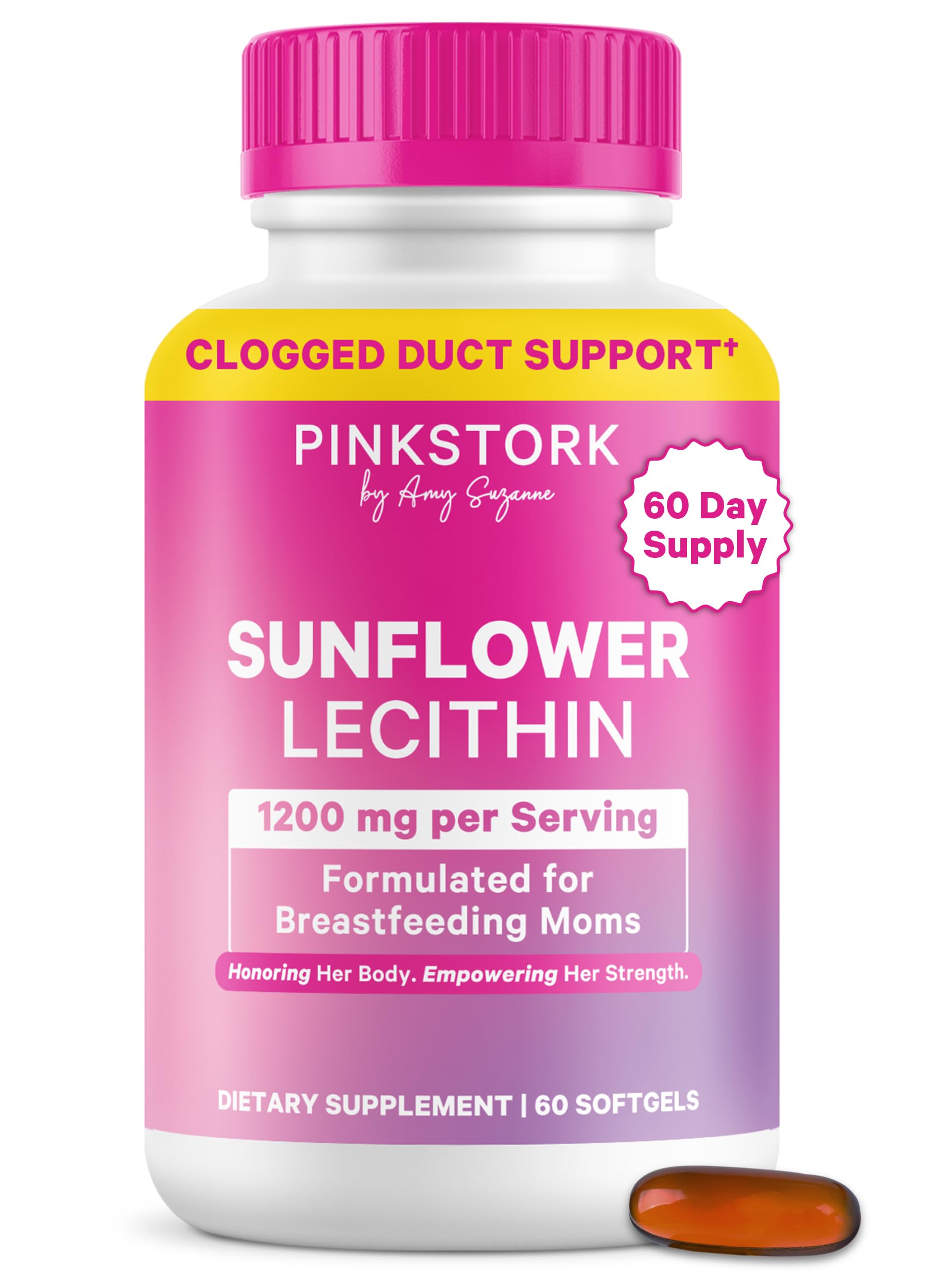 Pink Stork Sunflower Lecithin Supplement
