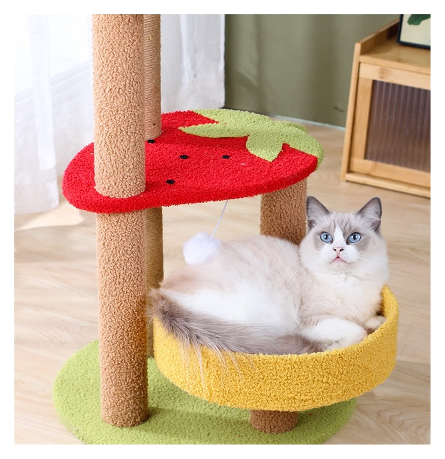 キャットタワー　キャットハウス　キャットツリータワー　爪研ぎクライミングタワー Amazon | キャットツリー/キャットタワー フルーツキャット