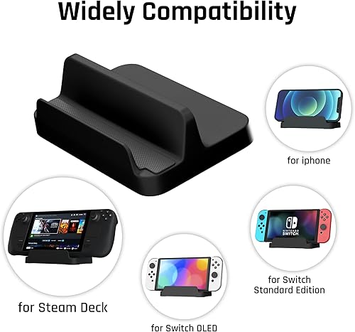 Miniatura 4 de RHOTALL Base de soporte para cubierta de vapor con almohadilla antideslizante de silicona, base de soporte compatible con cubierta de vapor, edición