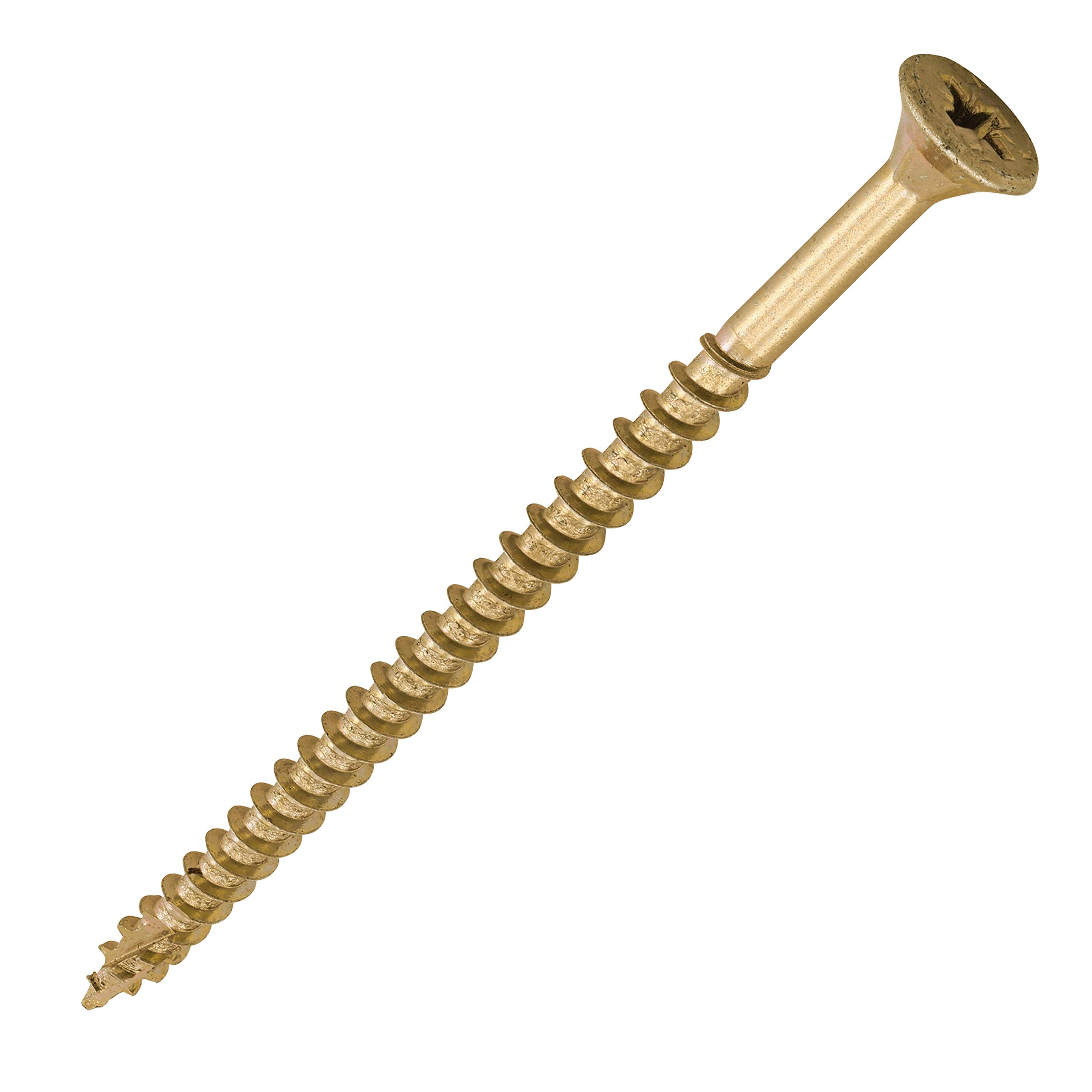 TIMCO C2 Strong-Fix Multi-Purpose Premium Gold Woodscrews-5.0 x 90-Pack of 100PC