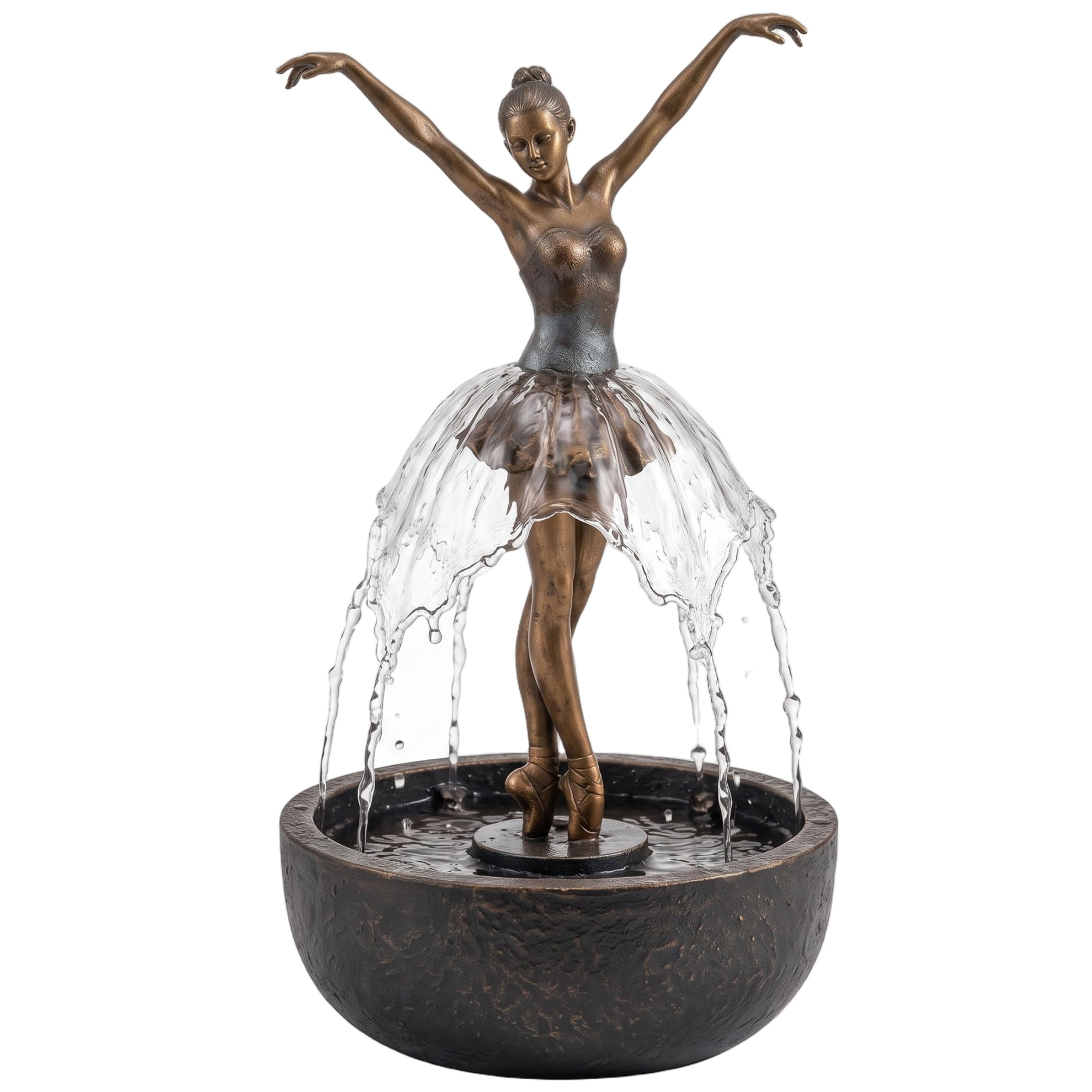 Cascada decorativa de bronce ideal para regalar en inauguraciones