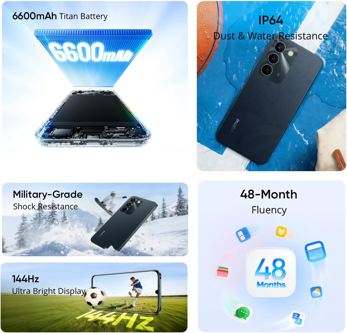 realme C100 5G Smartphone 4+256GB Green image 2