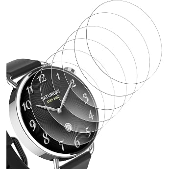 Pack of 6 Screen Protectors Compatible with Xiaomi Watch S4 41 mm HD Clear Tempered Glass Film 9H Hardness Full Coverage Bubble-Free Scratch-Resistant Screen Protector