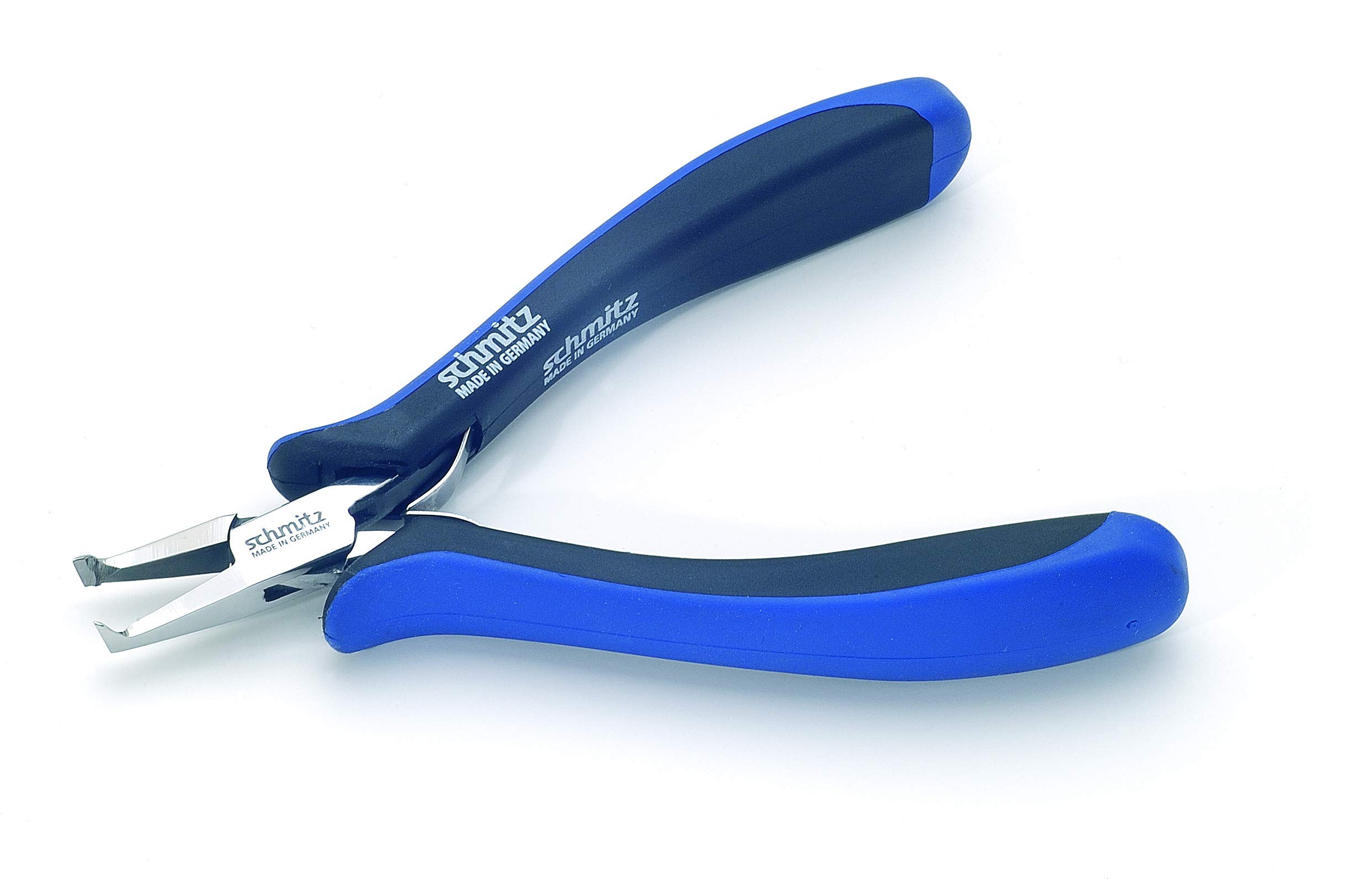 Pince coupante de jarret Schmitz ESD 125mm pour technique SMD avec coupe plane