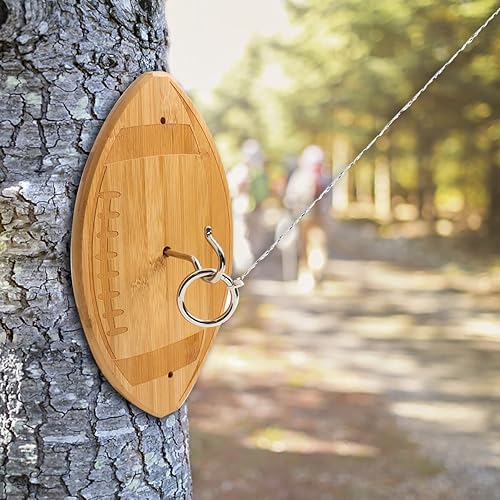 Miniatura 4 de GSE Games & Sports Expert Ring Toss Game for Adults, Hook and Ring Toss Game Wall Mount for OutdoorIndoor, Ring Toss Hook Game for Family Fun Party