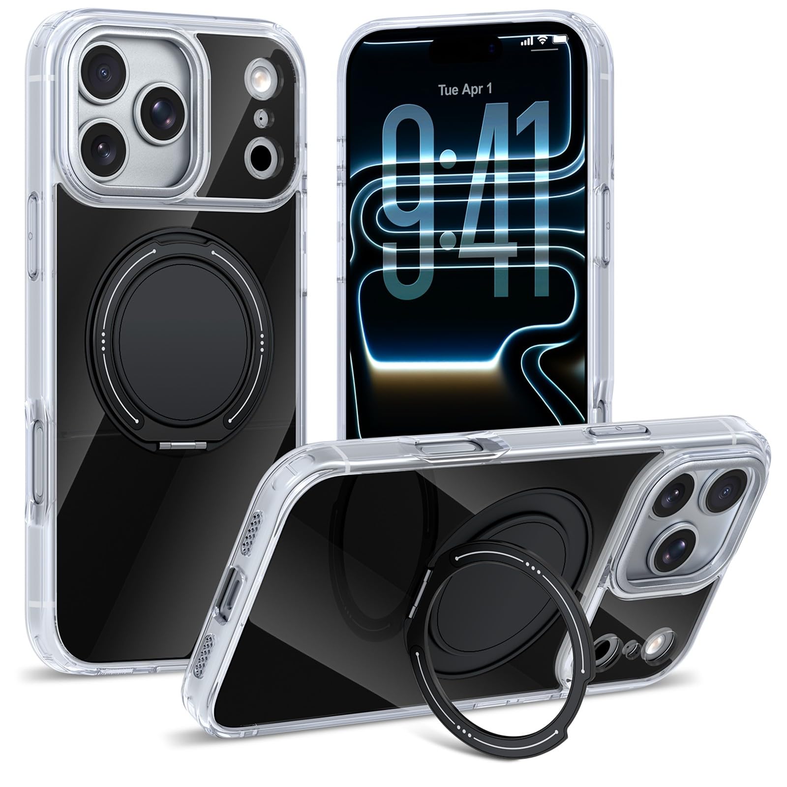 Coque iPhone 15 Plus antichoc silicone souple noire robuste - 6