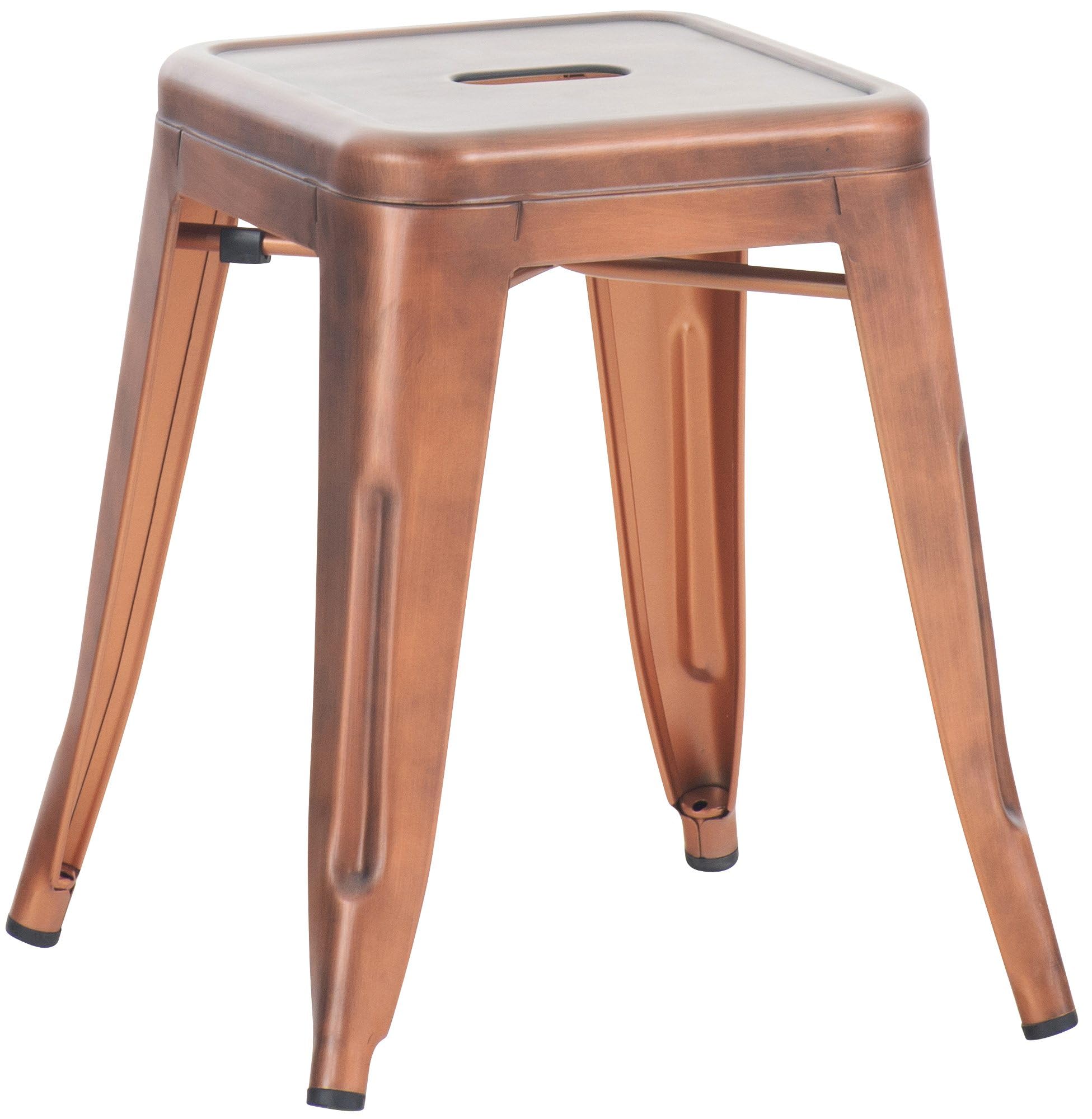 Tabouret métallique empilable CLP Armin 200 kg Cuivre