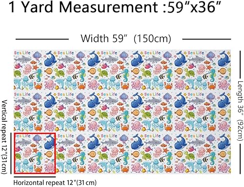 Miniatura 8 de Feelyou The Yard - Tela de tapicería científica de The Yard, tela decorativa de experimento químico para tapicería y proyectos de bricolaje en el