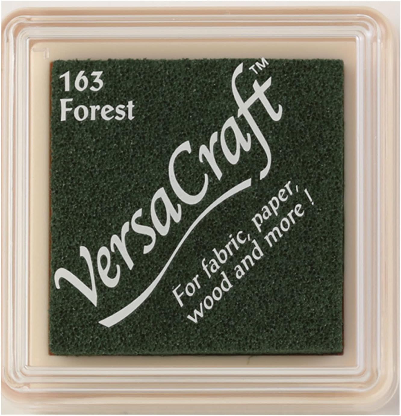 Tsukineko Forest Versacraft Ink Pad, Green,Small,3.4 x 3.4 x 2 cm