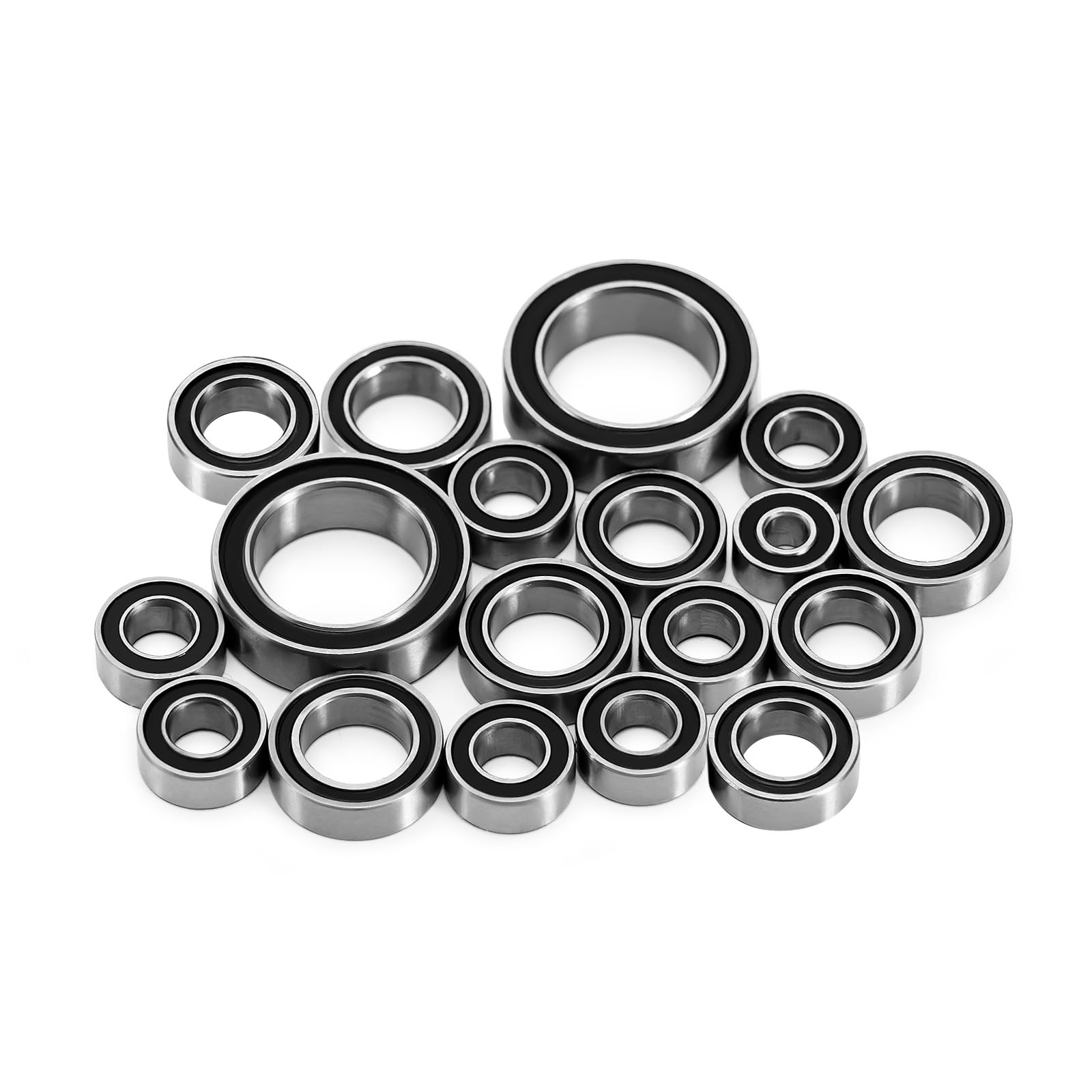 INJORA 18PCS Sealed Bearing Kit for HPI Venture 18 Upgrade