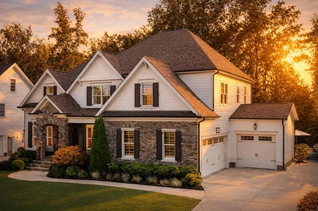 16-1819 HOUSE PLAN - Craftsman House Plan: Stunning CAD Blueprint with 5 Beds