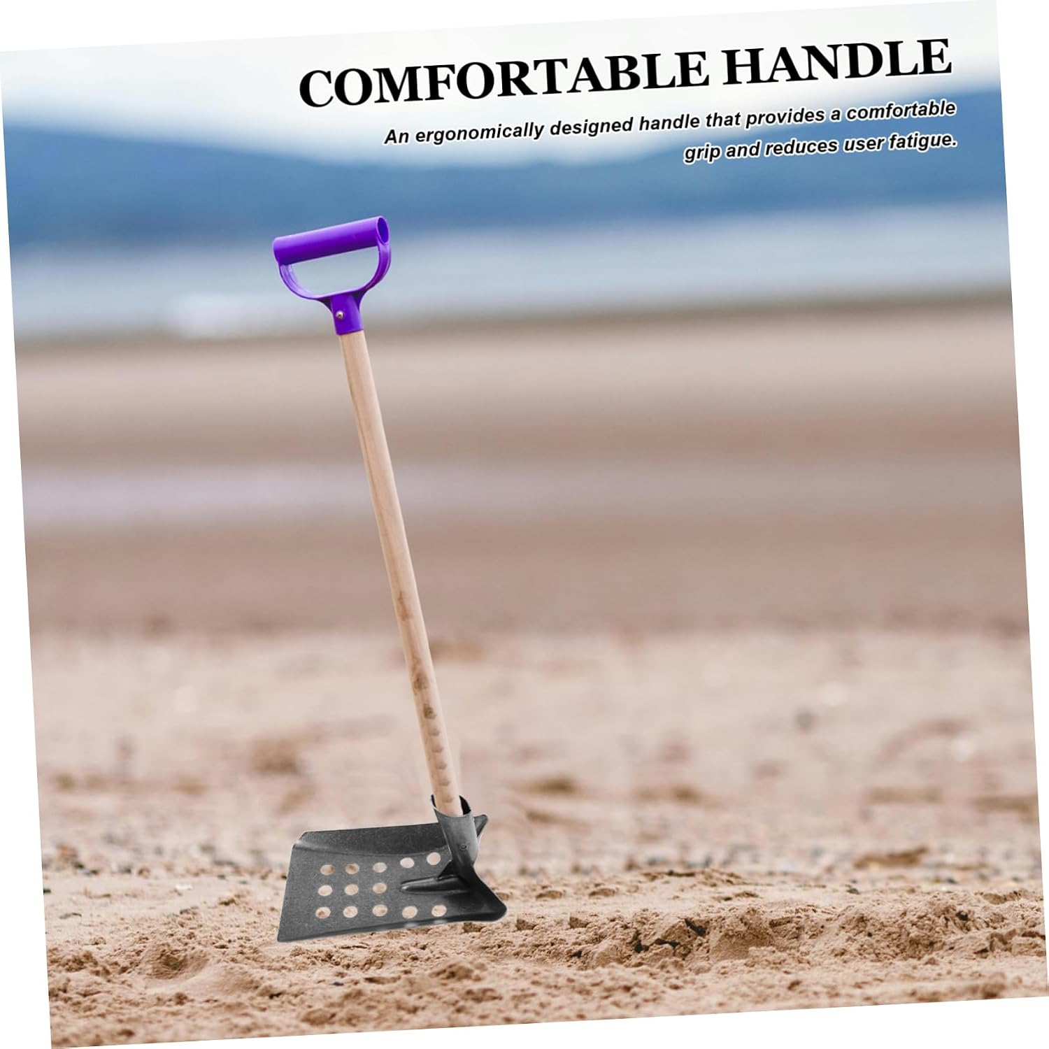 Mud Sifting Shovel for Drain Cleaning with Ergonomic Handle 9.44X5.90X5.51In Multi-Use Sewer Scoop for Efficient Mud Impurity Removal