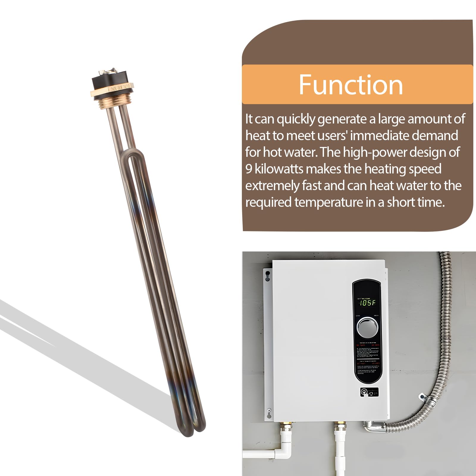 JDC Camiseta con elemento de titanio JDC - Negro / XS, image size:1600x1600