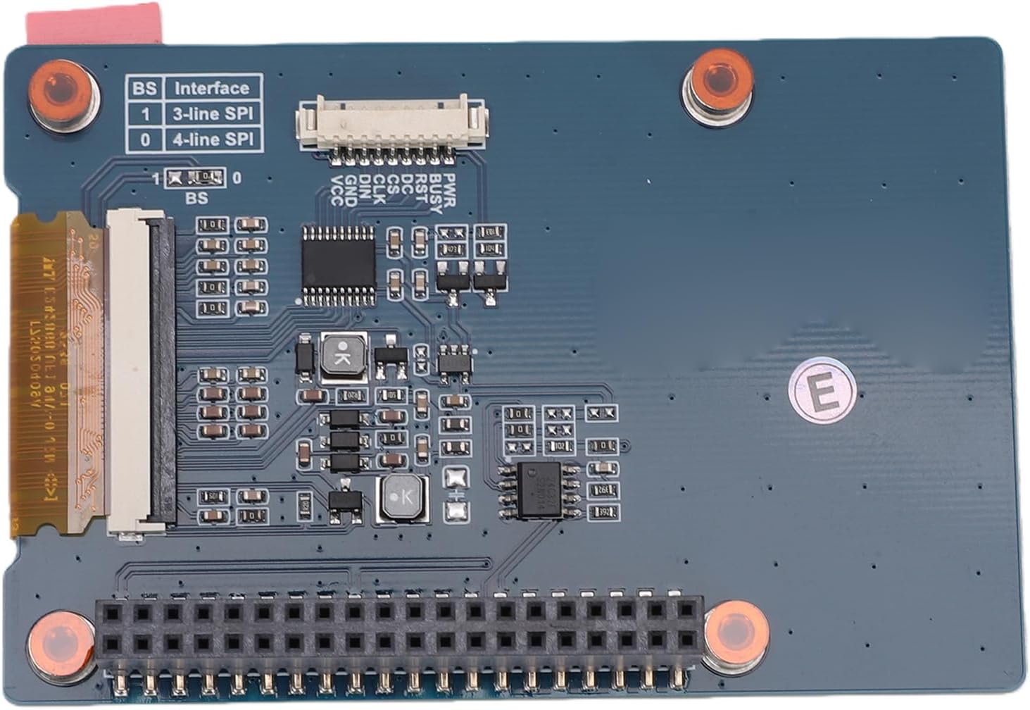 3.6in Full Color E Paper Display with Driver Board, EInk Display Module 600 x 400 Resolution, Low Power Wide Angle, Portable Devices Ideal for Energy Saving Projects