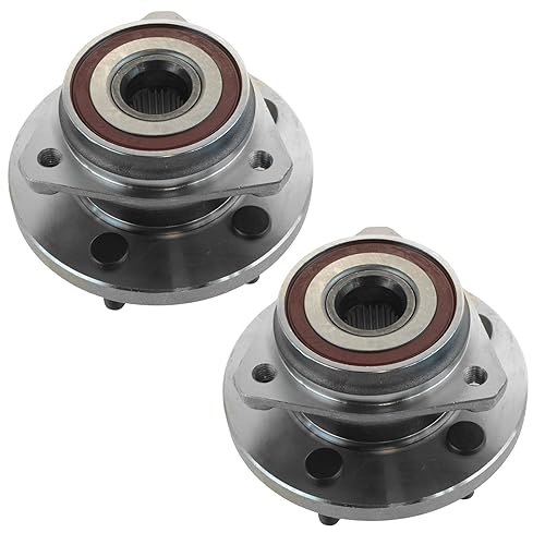 Vista 625 de TRQ Juego de 2 rodamientos de rueda trasera y conjunto de cubo con sensor ABS compatible con Ford Transit Connect 2014-2018