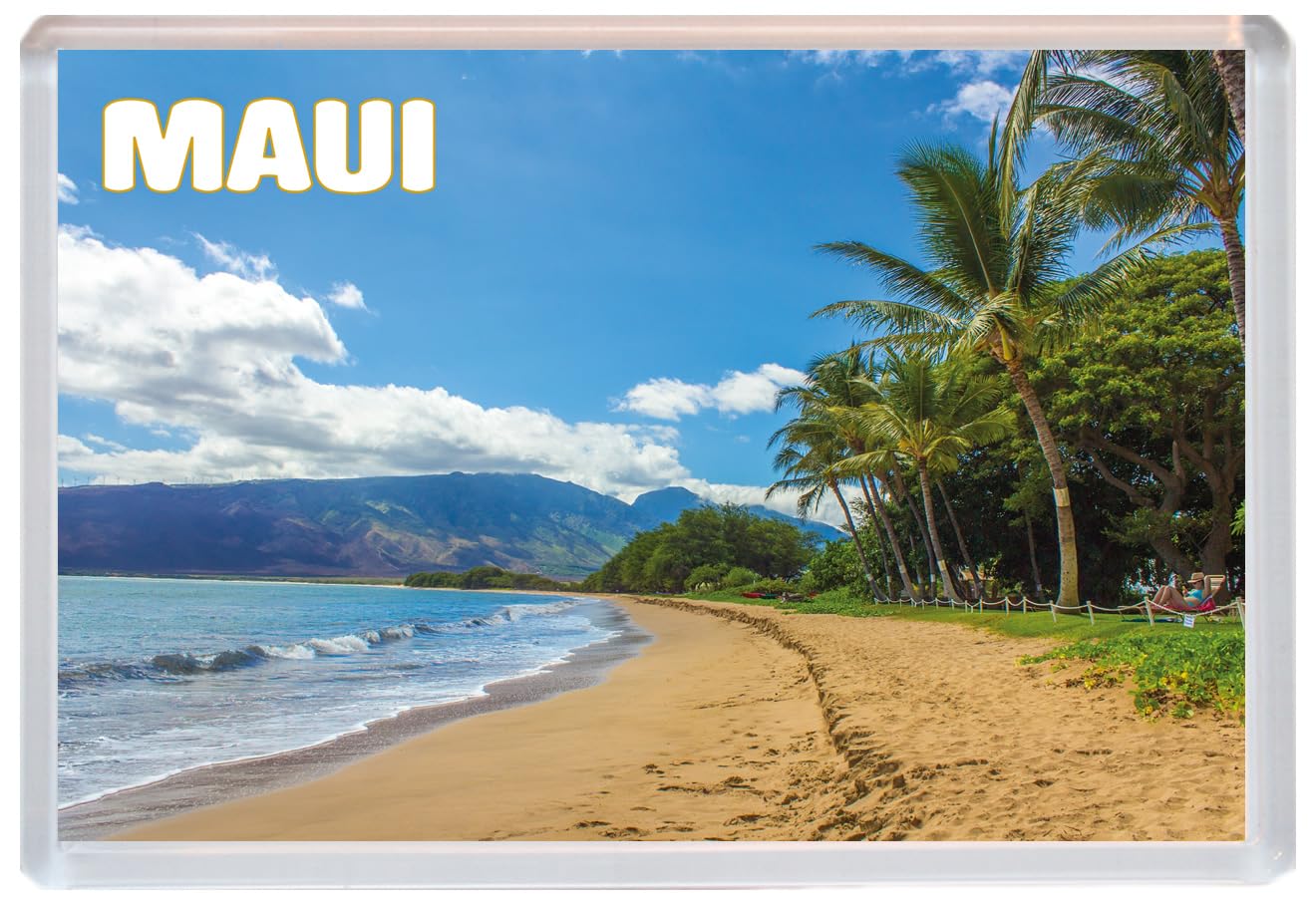 Maui - Hawaii - Jumbo Fridge Magnet 96 x 67mm BBSFHM1465