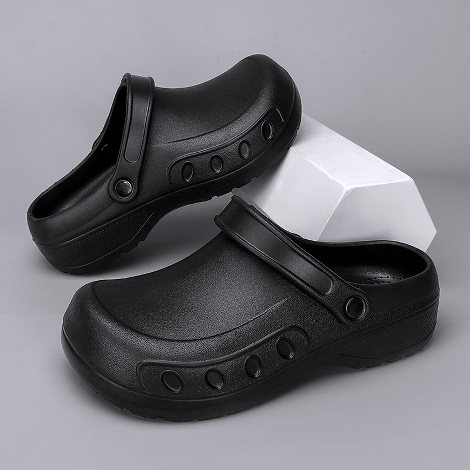 CERYTHRINA Zoccoli da giardino impermeabili per uomo donna: antiscivolo resistente all'olio scarpe da cucina - scarpe da lavoro per cucina giardino ristorante ospedale
